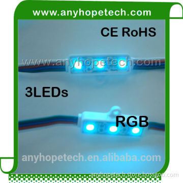 Indoor decoration 3LEDs 5050 RGB Channel letter modulbs